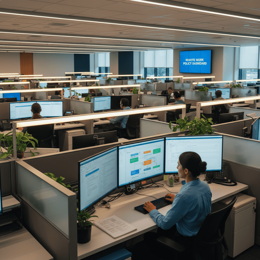 Remote Work in Chaos: How a Federal Agency Automated Telework Approvals